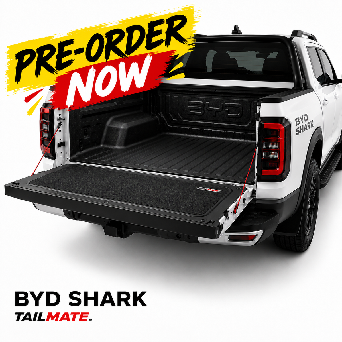 2024-Current BYD Shark Non-Slip Tailgate Protector