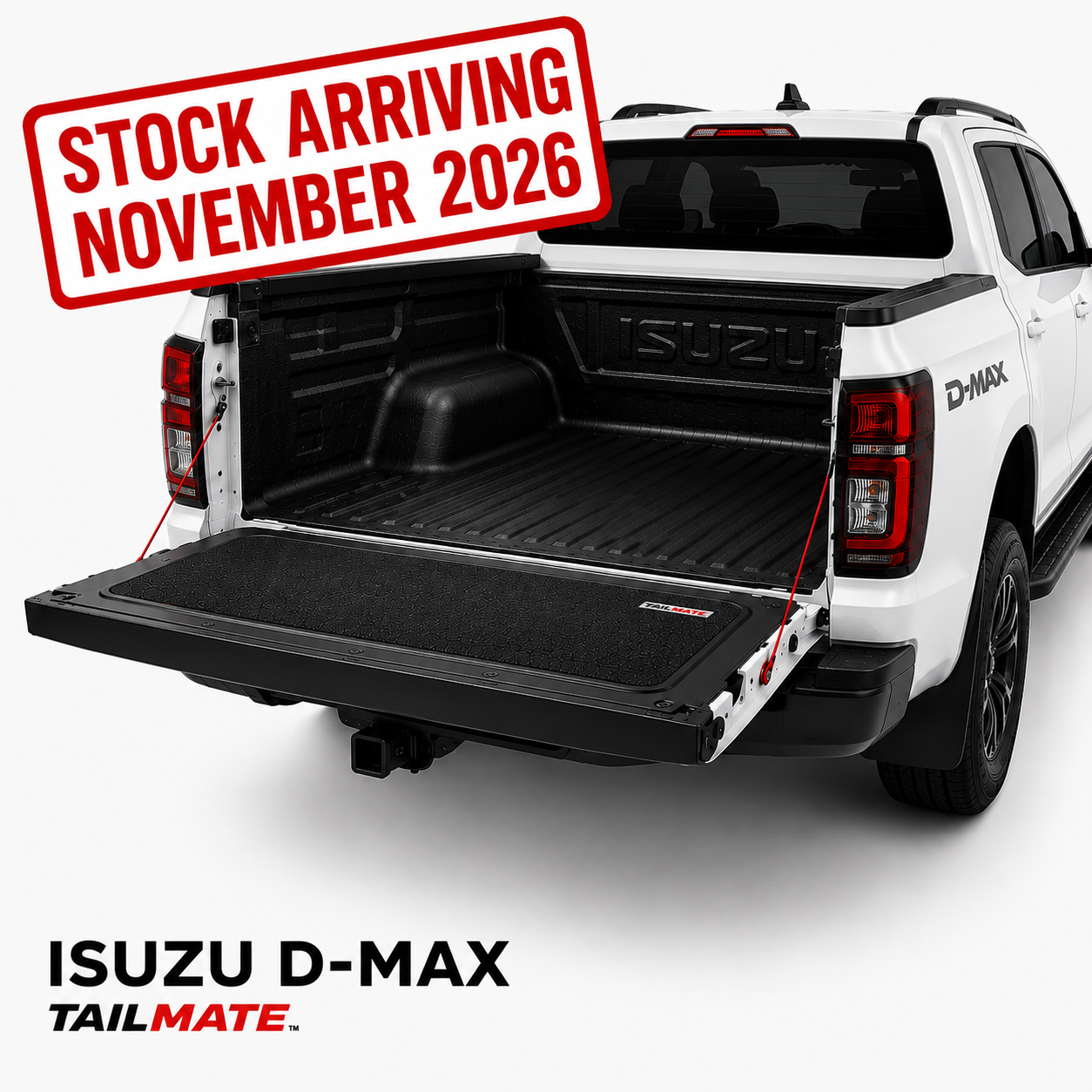 2020-Current-Isuzu D-Max/Mazda BT-50 Non-Slip Tailgate Protector