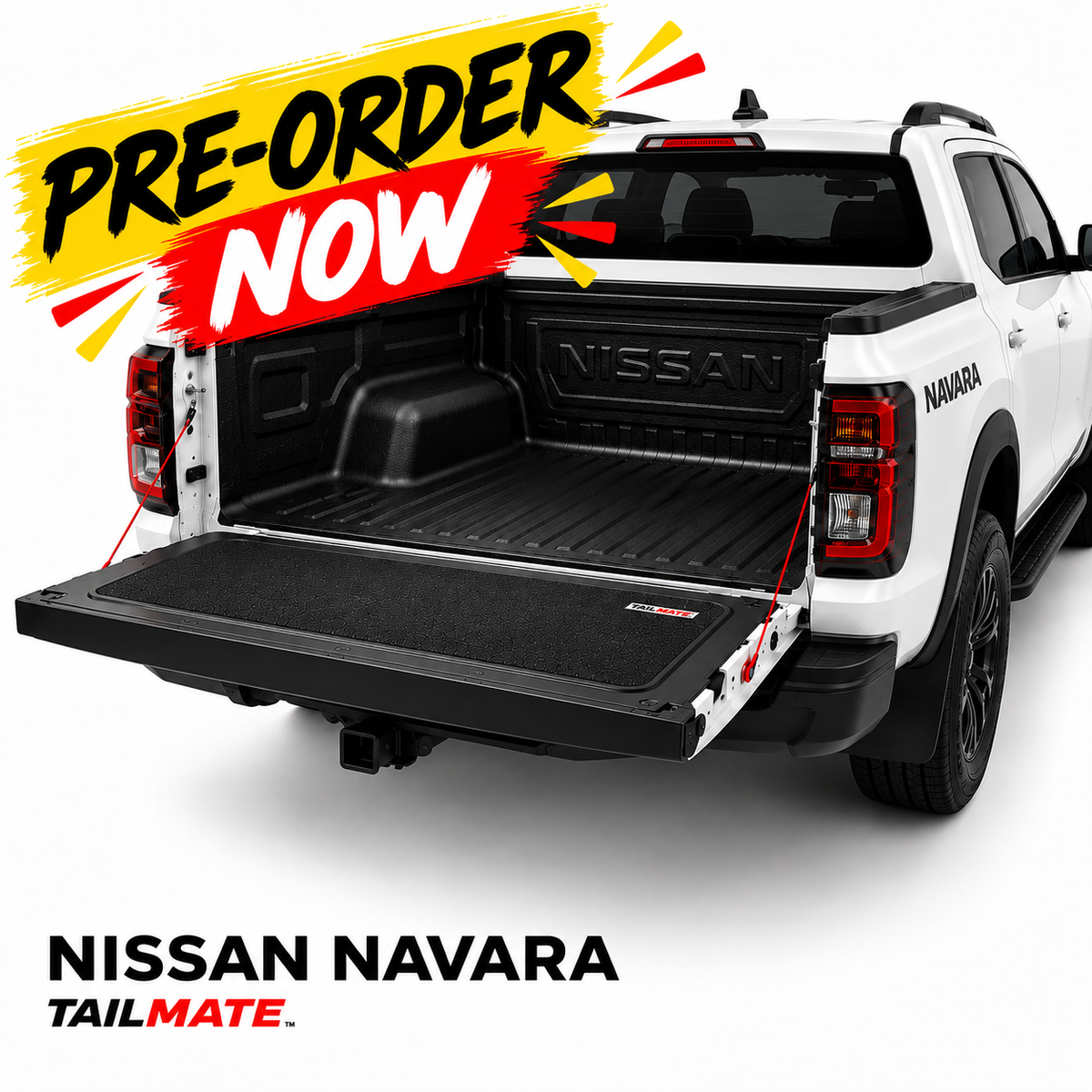 2026-Mitsubishi Triton/Nissan Navara  Non-Slip Tailgate Protector