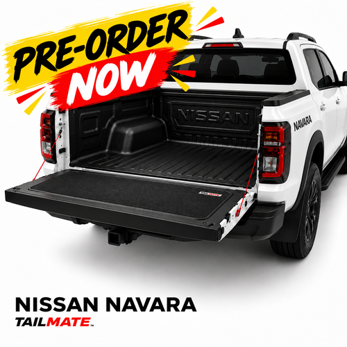 2026-Mitsubishi Triton/Nissan Navara  Non-Slip Tailgate Protector