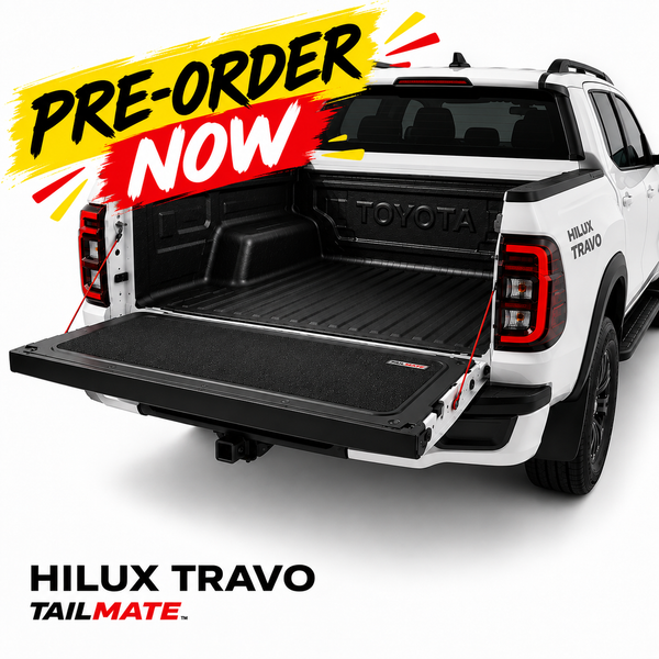 2026-Toyota Hilux N90 Travo Non-Slip Tailgate Protector